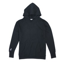 캉골 여성 팝 칼라 후드티 Black