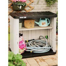 DIY 실외 베란다장 수납함 슬라이드수납함, 1 조각, 단층 높이 85cm HL850EK