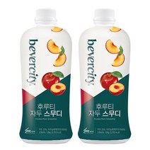 세미 후루티 자두스무디 1.8kg 시럽, 단품, 2개, 2병