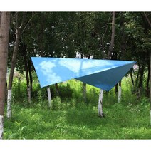 낚시 그늘막용 초경량 사각 타프(235x145cm) 어닝 감성 선쉐이드 차량용