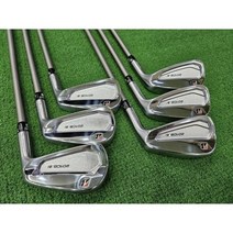 중고 브릿지스톤 201CB 5-P 6아이언세트 스틸파이버 H-PLUS 55A, 단품