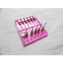 5ML/10ML 유리 인젝터 샘플러 디스펜스 솔더 페이스트 플럭스 전도성 실버 전화 수리 도구, [03] Iron needle