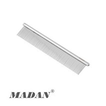 마단 미니콤 소형콤 페이스콤 Madan Face Comb Mini Comb 강아지빗 일자빗, 4인치 10.5Cm 페이스콤 M105H