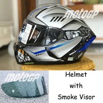 초경량 쇼웨이 헬멧 쇼에이 바이크 홍진 클래식 오토바이 오토바이 헬멧 전체 얼굴 X-Spirit III YZF-R1M, 02 Smoke