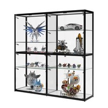 유리문 진열장 조명 장식장 보석 귀금속 금 주류 맞춤 제작, D