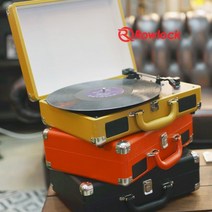 [RAΕ] 로우락 LP 턴 테이블 RLP 04 턴테이 휴대용LP플레이어 레코드판 인테리어턴 가방모양턴 용턴 LP턴 카페턴 레코드턴 턴태이 ▷_4Ε470Ea, Εz_레드