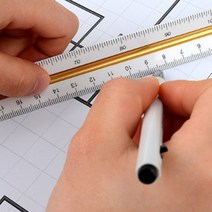 15cm 30cm 삼각스케일자 도면용 건축자 방안자, 제품선택, 30cm - 고배율