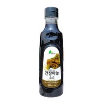 이슬나라 간장마늘소스 500g, 1개(500g)