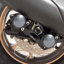 2021 야마하 XMAX300 튜닝 머플러 슬라이더 가드 BPK, Titan - 티탄