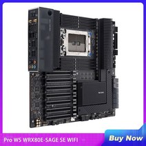 pro 3945wx 3955wx 3975wx 3995wx 프로세서 마더보드 asus pro ws wrx80e sage se wifi ddr4 pci e4 0, 없음