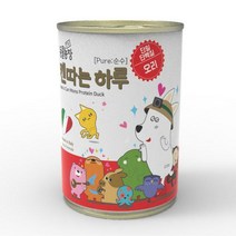 TV동물농장 캔따는 하루 단일단백질 알러지캔 오리 400g