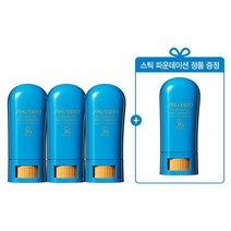 뷰티 정품 시세이도 9 UV 스틱 파운데이션 3+1 세트 Q508808, [선택-2.페어 오클]
