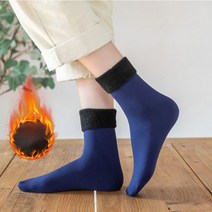 남성 여성 겨울양말 두툼한 기모 보온 방한 양말 따뜻하고 두꺼운 양말 양모 캐시미어 스노우 블랙 스킨 심리스 양말 벨벳 소프트 부츠 바닥 수면 양말 여성/남성 겨울
