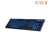COX CK01 Navy 교체축 사이드 RGB 게이밍 기계식 키보드 (청축)