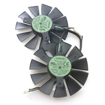 cpu 쿨러 T12 010sh fd7010h12s 12v 0 35a 75mm 팬 asus strix gtx 1060 1050ti gtx1050 960 950 r9 370 그래픽, t128010sh