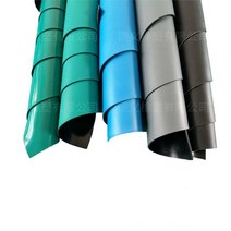 정전기 방지 작업대 매트 연구실 고무깔판 제전 절연, 녹색 0.5mx1.2mx2mm