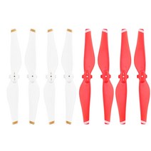 DJI 매빅 에어 드론 용 4 쌍 5332S 프로펠러 퀵 릴리스 블레이드 5332 소품 내구성 예비 부품 교체 액세서리 날개, [07] Red White