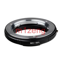 미놀타 MD MC 렌즈용 어댑터 링 유리 없음 소니호환 마 알파 마운트 a300 a550 a65 카메라용, 한개옵션0