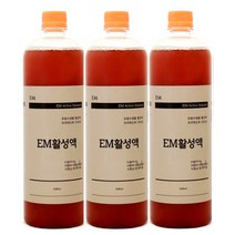 이엠그린 EM활성액 1리터 3병 세트