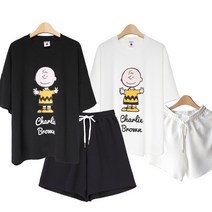 민트위니 여성용 찰리 반바지 세트