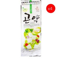[더착한푸드]대신 묵곤약 500g 4개 식자재마트 대용량 업소용 실곤약 곤약소바 일본곤약 알곤약 곤약누들 곤약면 곤약제리 곤약국수