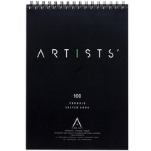 신한커머스 스케치패드A4(210×297/70매/ARTISTS) (문구용품/학용품/디자인용품/용품/화방용품/스케치북/스케치패드/사무용품/사무실/크로키북 추천), 상세페이지 참조