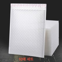 CROWN PET 안전봉투 택배봉투 화이트 10매세트 D021