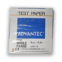 일본 ADVANTEC pH시험지/롤타입 pH 0-14 9mmx5.5m