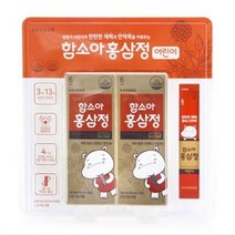 함소아 홍삼정 어린이 300ml 10mlX30포, 1개