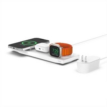 벨킨 Belkin 맥세이프 3인1 고속 무선 충전기, Charger, 3 in 1 Pad