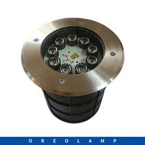 지중등 LK30 18W POWER LED 투사등 유도등 보도블럭설치 포인트조명, 전구색-따뜻한 느낌 연주황빛