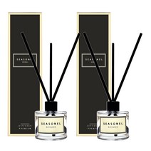 시즈넬 플라워 디퓨저 50ml 플레인 2세트, 클린코튼