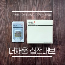 [더채움 십전대보] 한약사가 만든 프리미엄 한방차 십전대보차 전통차 건강차 (90ml x 15포), 90ml x 15포 (1 SET)