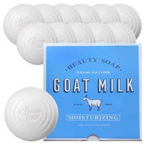 산양유비누 화이트비누 우유향비누 90gx12개 산양비누