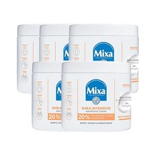 믹사 시어 인텐시브 너리싱 크림 400ml Mixa Shea Intensive Cream, 5팩