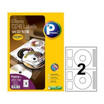 애니CD/DVD 라벨V3773/10매/잉크젯용박스30권입