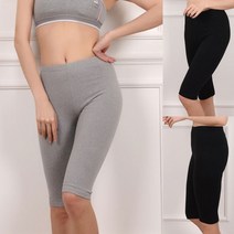 면스판 7부 쫄바지 레깅스