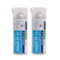 신에츠 실리콘 이형제 스프레이 실리콘 오일 420ml 2개