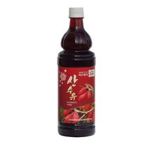 국내산 오미자청 청정지역에서 자란 산수유!! 당일발송!!, 1병, 900ml