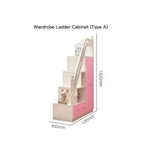 성인 어린이 원목 2층 이층 침대 다기능 여아 공주 높은 및 낮은 어머니, 4.Type-A
