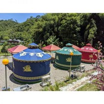 몽골게르 몽골텐트 게르 몽골 감성 캠핑 대형 102447, 직경 10m의 새로운 업그레이드된 변색되지 않는 캔버스