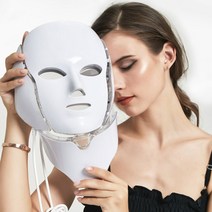ANKRIC 7칼러 파장 LED 마스크 얼굴+목 홈케어 피부관리기 미세전류 미용기, ANKRIC-5252