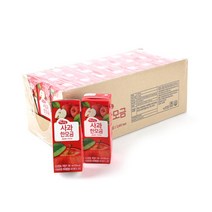 자연드림 해피푸르츠 사과한모금 190ml 24입