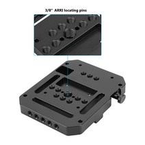 블루레이크 카메라 사진기 호환 부속 부품 VLock 마운트 배터리 플레이트 VESA 고정 베이스용 Arri 로케이팅 핀 75x75mm 14 quot38quot 구멍 DSLR
