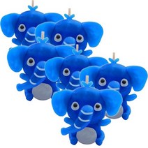 이야코 깜찍나라 캐릭터양초 만들기세트, 코끼리, 6세트