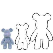 파티지엥 소형 베어브릭 큐빅 비즈 보석십자수 diy, 6. 스몰 젤리블루