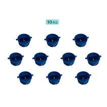 서핑리쉬서핑 보드 가죽 끈 플러그 SUP 롱 32mm 직경 다리 발 로프 라운드 컵 데크 액세서리 10 개, 03 10 Pcs Blue