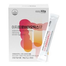 이지비타 이지프로바이오틱스17 모유유래 유산균 다니스코사 유산균 3g x 30포_jm, 2개