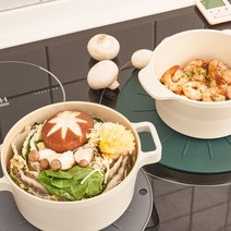 무배 리빙안 국산 실리콘 인덕션 보호 매트, 딥그린, 대