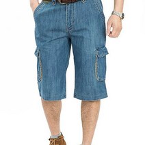 가바바 남성 청반바지 포켓포인트 7부 G9574